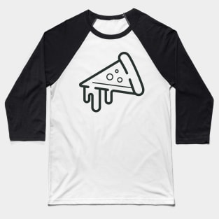 Dripping Pizza Icon Baseball T-Shirt